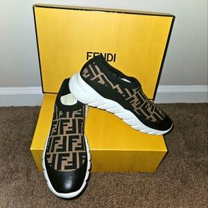 Fendi FF Low Sock Trainers